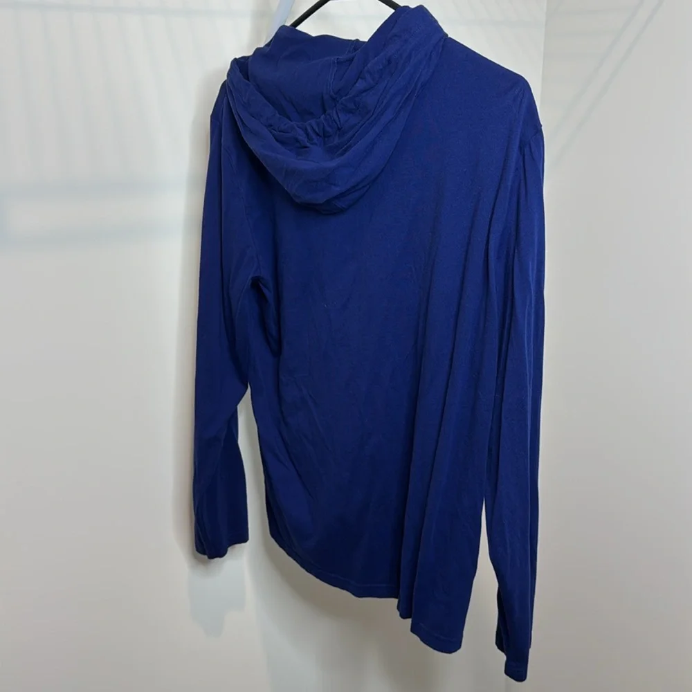 Polo Ralph Lauren Blue Hooded Pullover - Picture 4 of 4